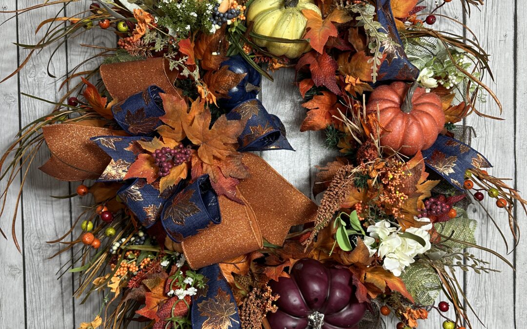 Fall Floral Evergreen with Mesh – Tammy (subbed for Mel) – REPLAY