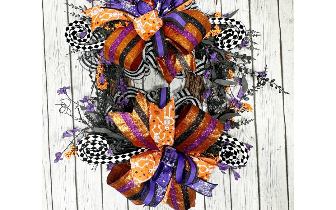 Floral Multiple with Bows Halloween- Coach Tammy – REPLAY