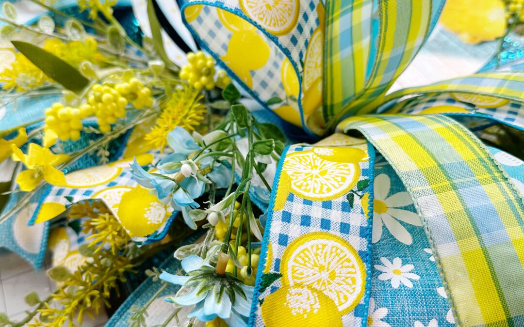 Adding Florals To Deco Mesh – Jordan