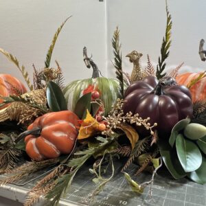 Fall Pumpkin Centerpiece 8