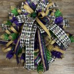 Mardi Gras Pancake Wreath