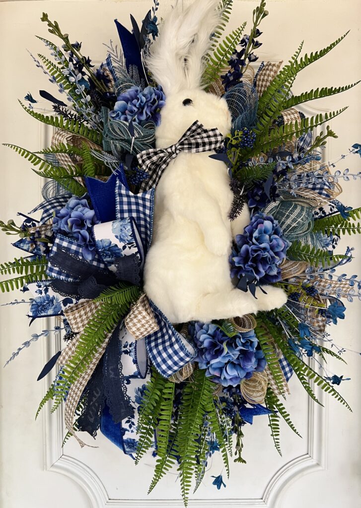 Easter Deco Mesh Wreath