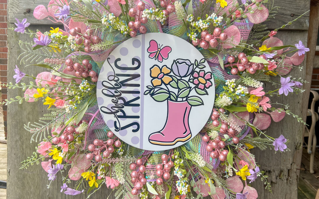 Spring Pancake Wreath – Stacey