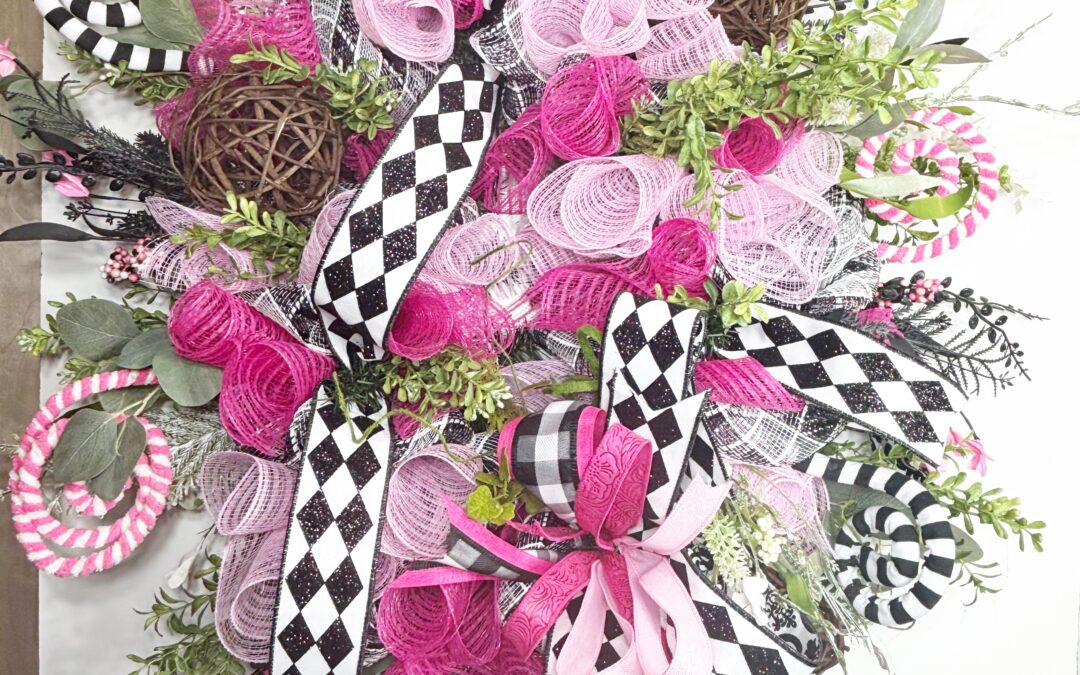 Over the Top Spring Wreath – Tammy