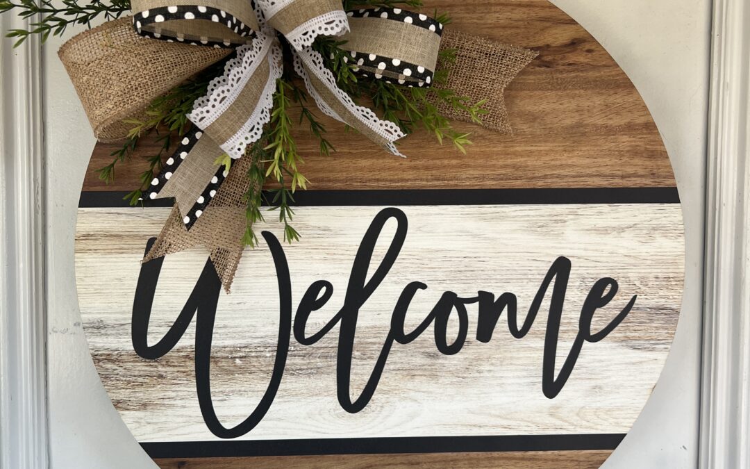 Everyday Welcome Door Hanger