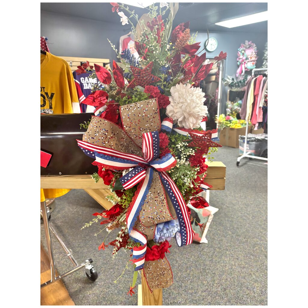 Patriotic Mailbox Swag