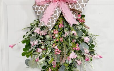 Pink and Green Berry Swag – Melissa